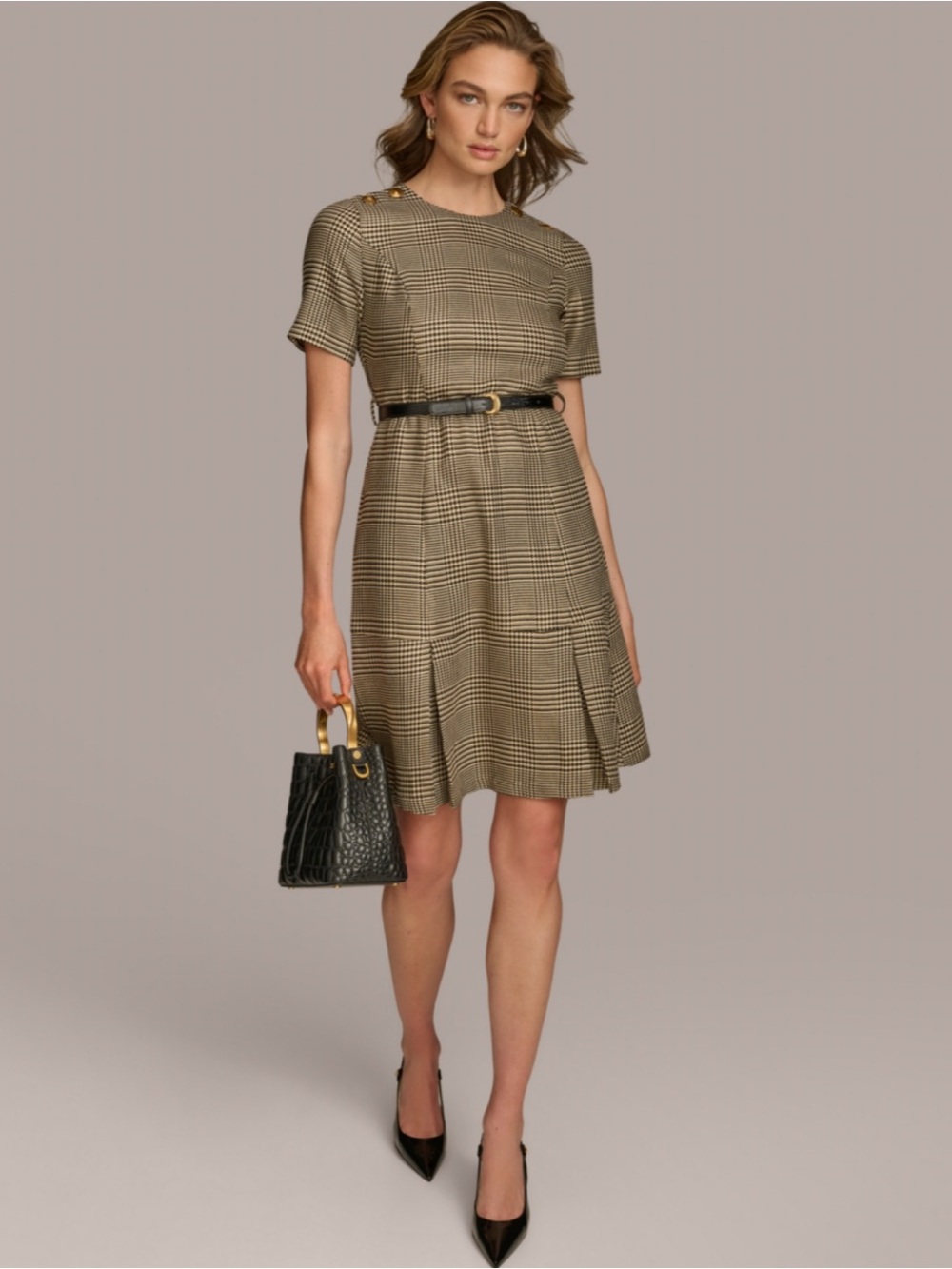 Donna Karan NY Houndstooth Dress
Size 14